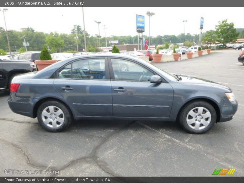 Slate Blue / Gray 2009 Hyundai Sonata GLS
