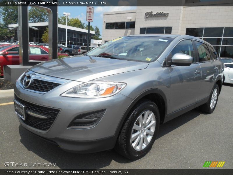 Dolphin Gray Mica / Black 2010 Mazda CX-9 Touring AWD