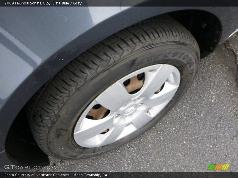 Slate Blue / Gray 2009 Hyundai Sonata GLS