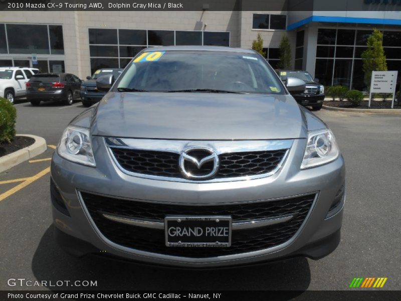 Dolphin Gray Mica / Black 2010 Mazda CX-9 Touring AWD