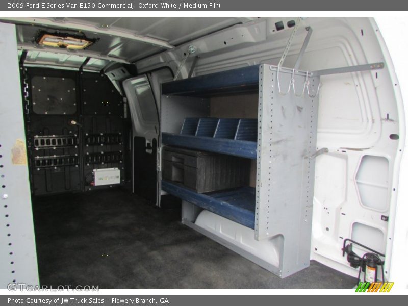 Oxford White / Medium Flint 2009 Ford E Series Van E150 Commercial