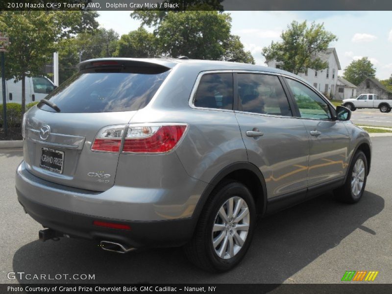 Dolphin Gray Mica / Black 2010 Mazda CX-9 Touring AWD