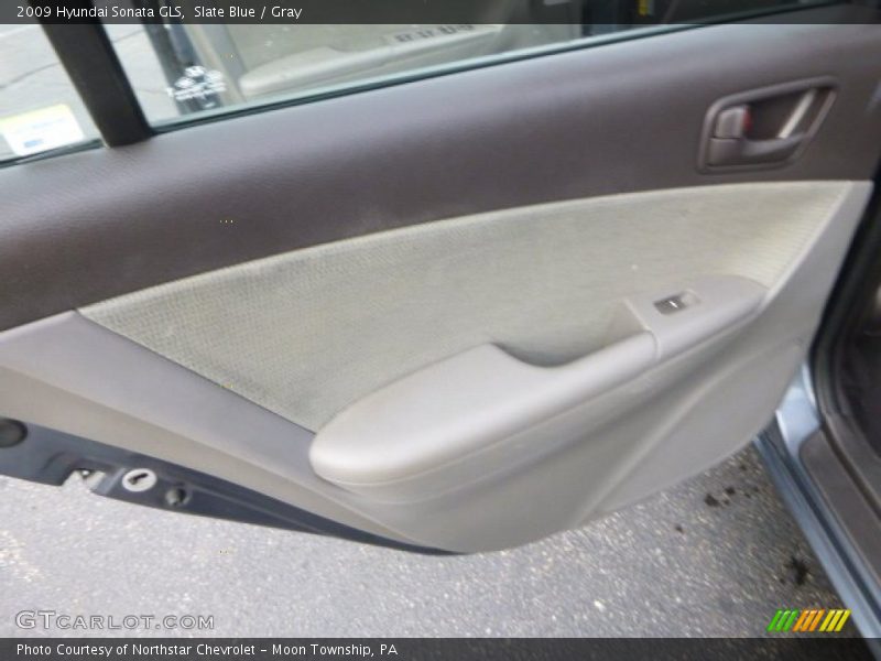 Slate Blue / Gray 2009 Hyundai Sonata GLS
