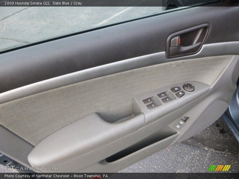 Slate Blue / Gray 2009 Hyundai Sonata GLS