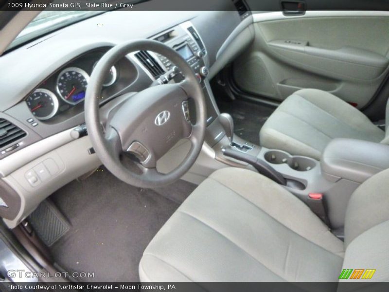 Slate Blue / Gray 2009 Hyundai Sonata GLS