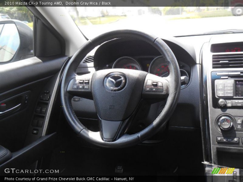 Dolphin Gray Mica / Black 2010 Mazda CX-9 Touring AWD