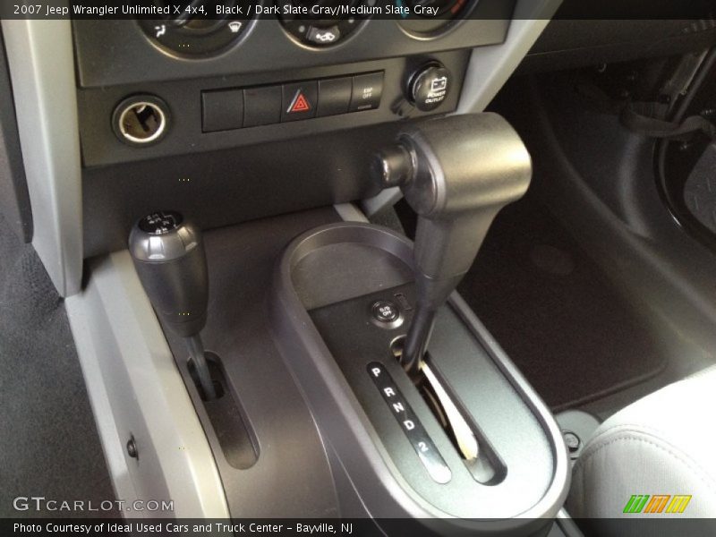 Black / Dark Slate Gray/Medium Slate Gray 2007 Jeep Wrangler Unlimited X 4x4