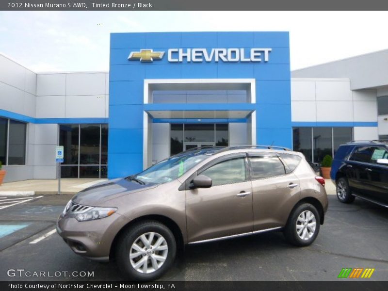 Tinted Bronze / Black 2012 Nissan Murano S AWD