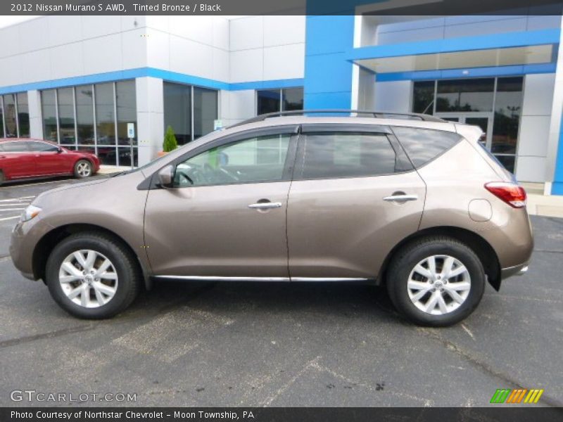Tinted Bronze / Black 2012 Nissan Murano S AWD