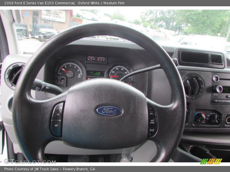 Oxford White / Medium Flint 2009 Ford E Series Van E150 Commercial
