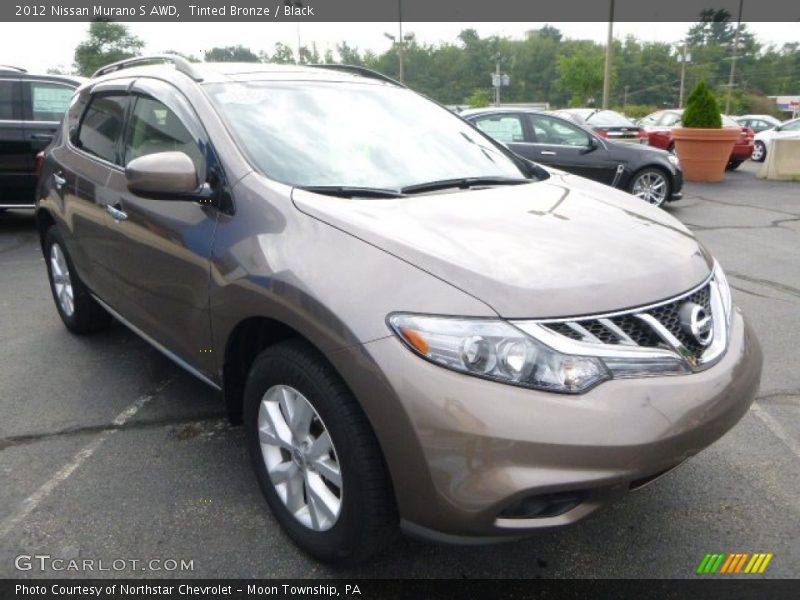 Tinted Bronze / Black 2012 Nissan Murano S AWD