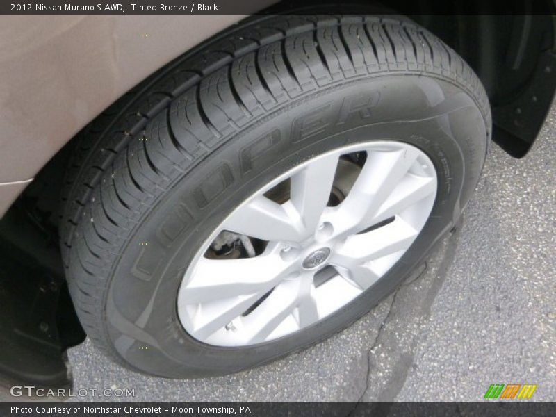 Tinted Bronze / Black 2012 Nissan Murano S AWD
