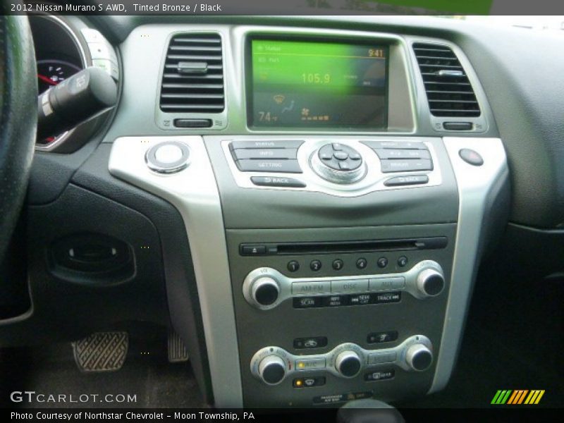 Tinted Bronze / Black 2012 Nissan Murano S AWD