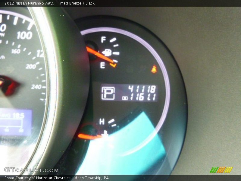 Tinted Bronze / Black 2012 Nissan Murano S AWD