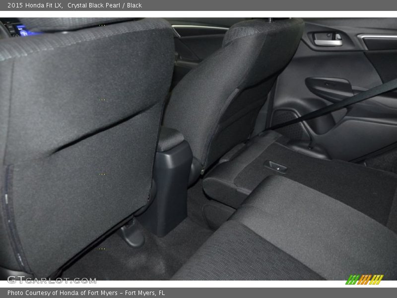 Crystal Black Pearl / Black 2015 Honda Fit LX