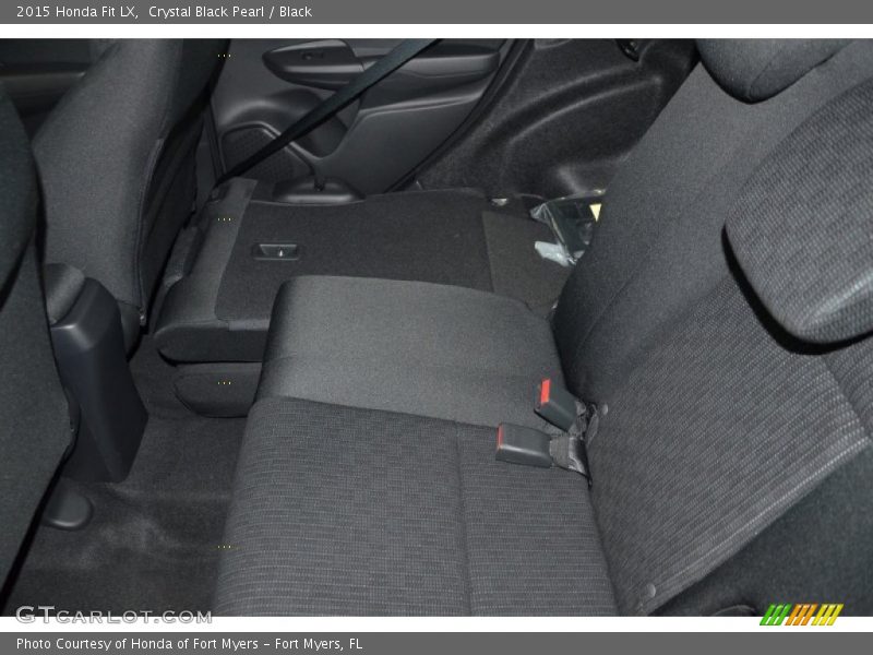 Crystal Black Pearl / Black 2015 Honda Fit LX