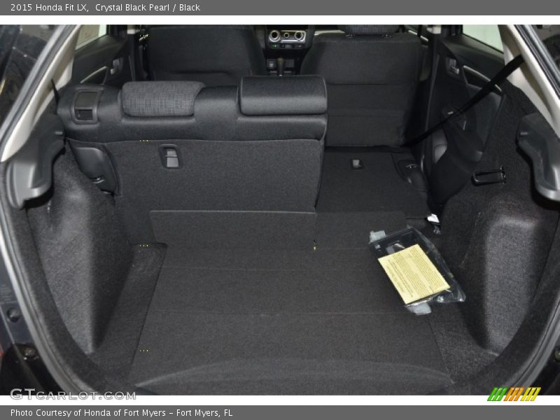 Crystal Black Pearl / Black 2015 Honda Fit LX