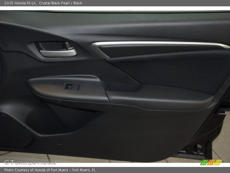 Crystal Black Pearl / Black 2015 Honda Fit LX