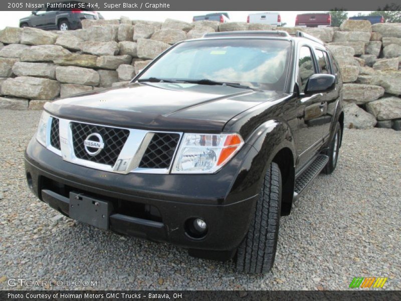 Super Black / Graphite 2005 Nissan Pathfinder SE 4x4