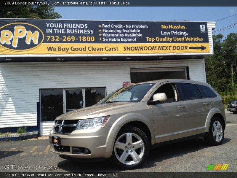 Light Sandstone Metallic / Pastel Pebble Beige 2009 Dodge Journey SXT