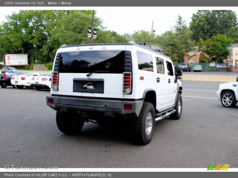 White / Wheat 2005 Hummer H2 SUV