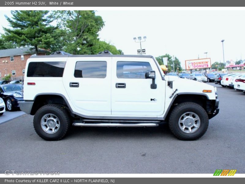 White / Wheat 2005 Hummer H2 SUV