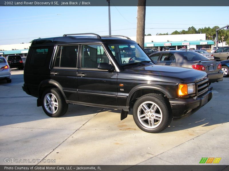 Java Black / Black 2002 Land Rover Discovery II SE