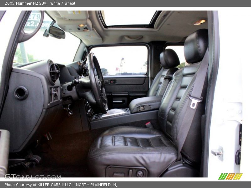 White / Wheat 2005 Hummer H2 SUV