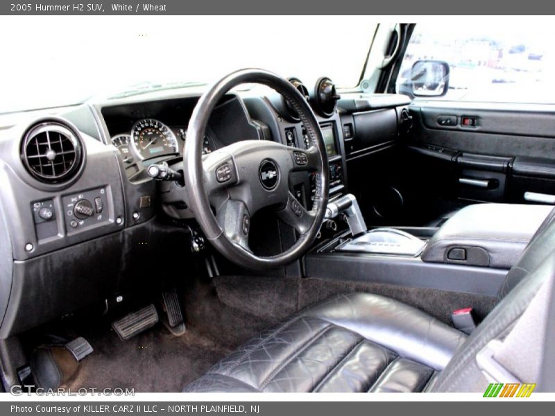 White / Wheat 2005 Hummer H2 SUV