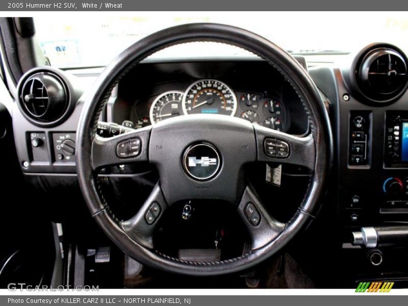 White / Wheat 2005 Hummer H2 SUV