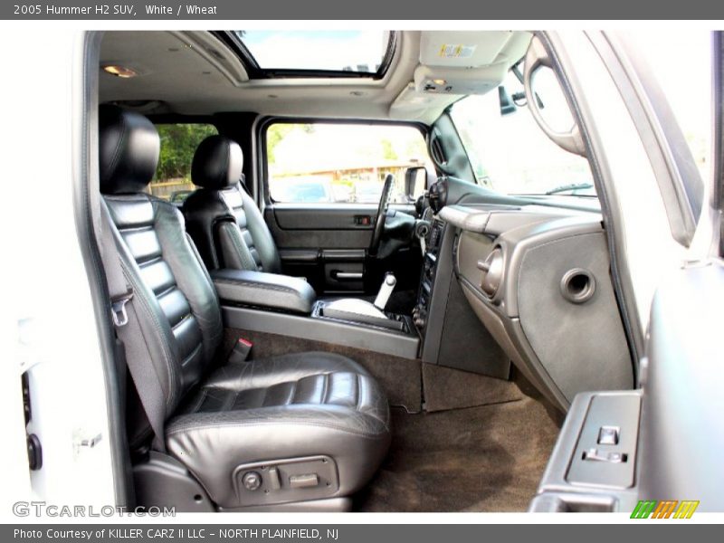 White / Wheat 2005 Hummer H2 SUV