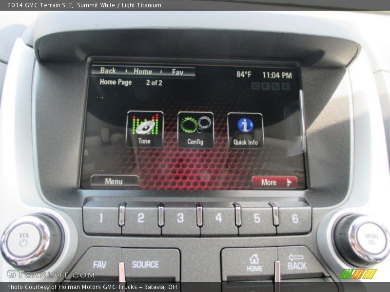 Summit White / Light Titanium 2014 GMC Terrain SLE
