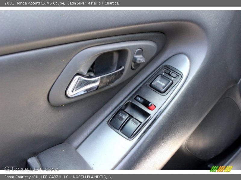 Satin Silver Metallic / Charcoal 2001 Honda Accord EX V6 Coupe