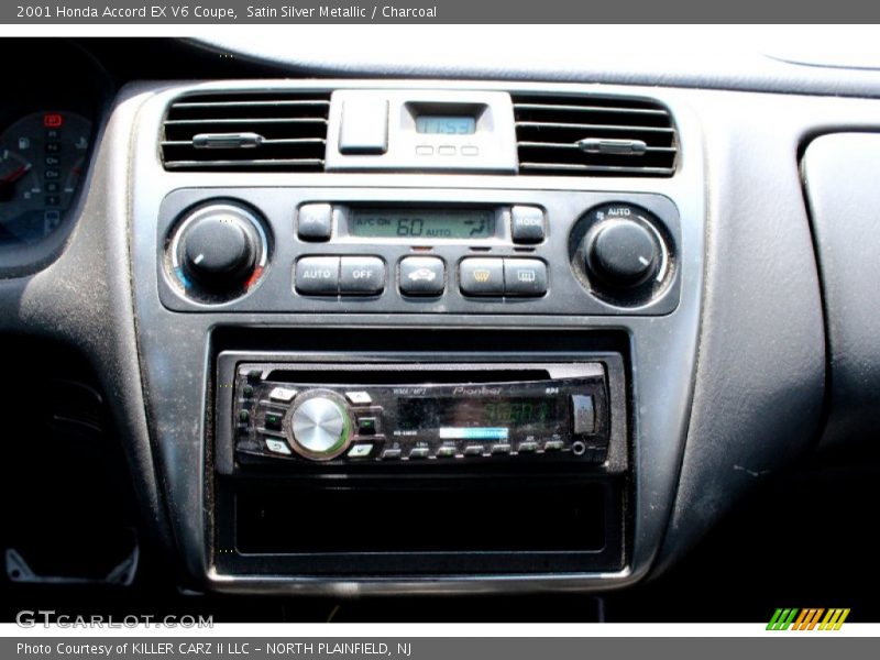 Satin Silver Metallic / Charcoal 2001 Honda Accord EX V6 Coupe