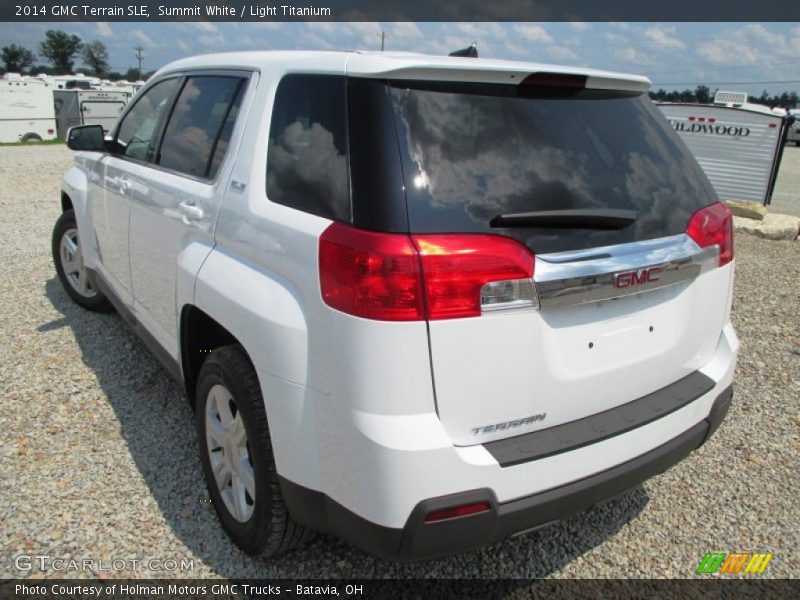 Summit White / Light Titanium 2014 GMC Terrain SLE