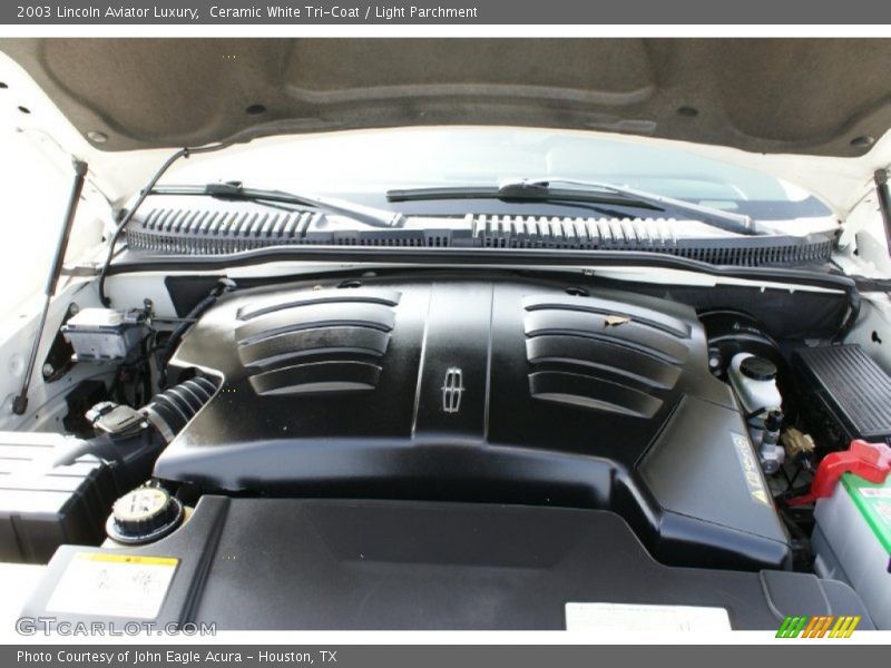 Ceramic White Tri-Coat / Light Parchment 2003 Lincoln Aviator Luxury