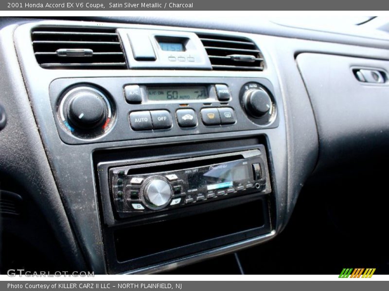 Satin Silver Metallic / Charcoal 2001 Honda Accord EX V6 Coupe