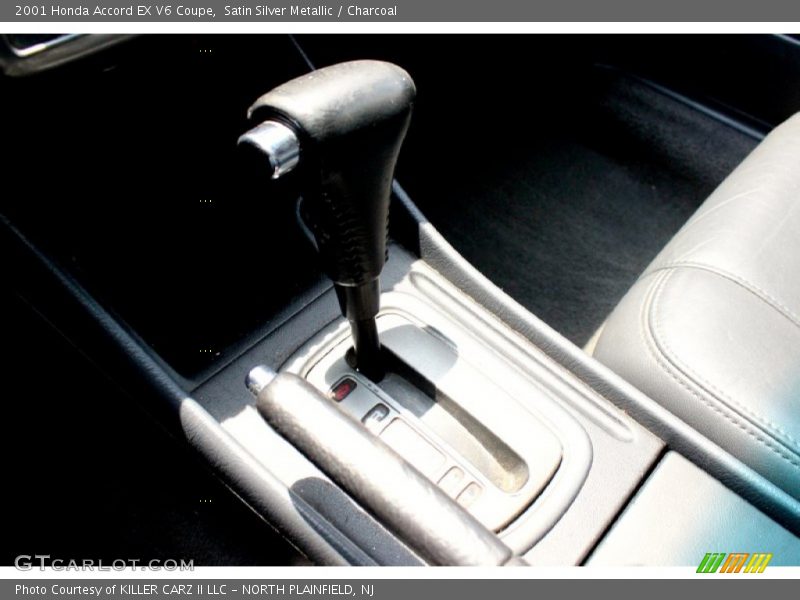 Satin Silver Metallic / Charcoal 2001 Honda Accord EX V6 Coupe