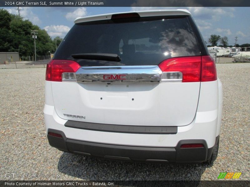 Summit White / Light Titanium 2014 GMC Terrain SLE