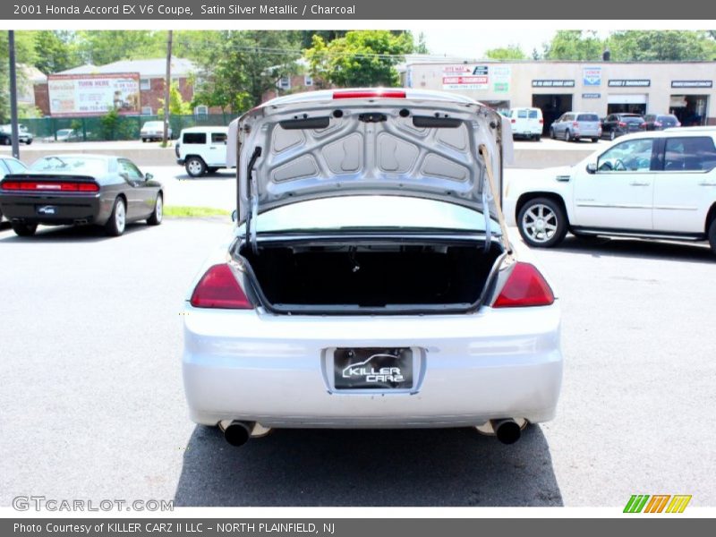 Satin Silver Metallic / Charcoal 2001 Honda Accord EX V6 Coupe