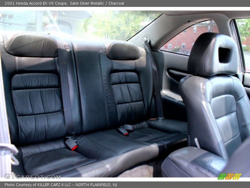 Satin Silver Metallic / Charcoal 2001 Honda Accord EX V6 Coupe