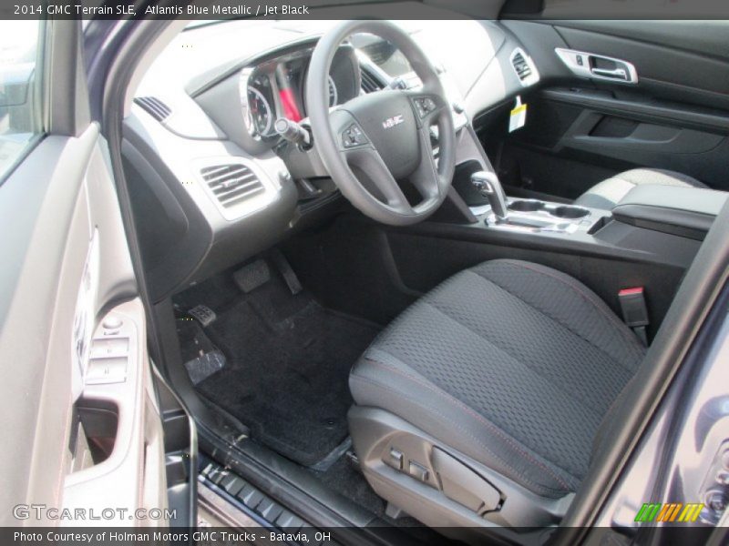 Atlantis Blue Metallic / Jet Black 2014 GMC Terrain SLE