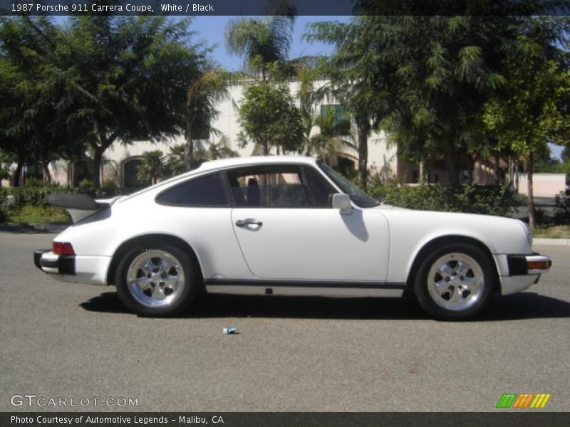  1987 911 Carrera Coupe White