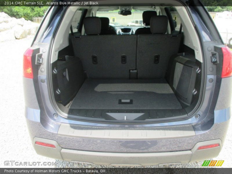 Atlantis Blue Metallic / Jet Black 2014 GMC Terrain SLE