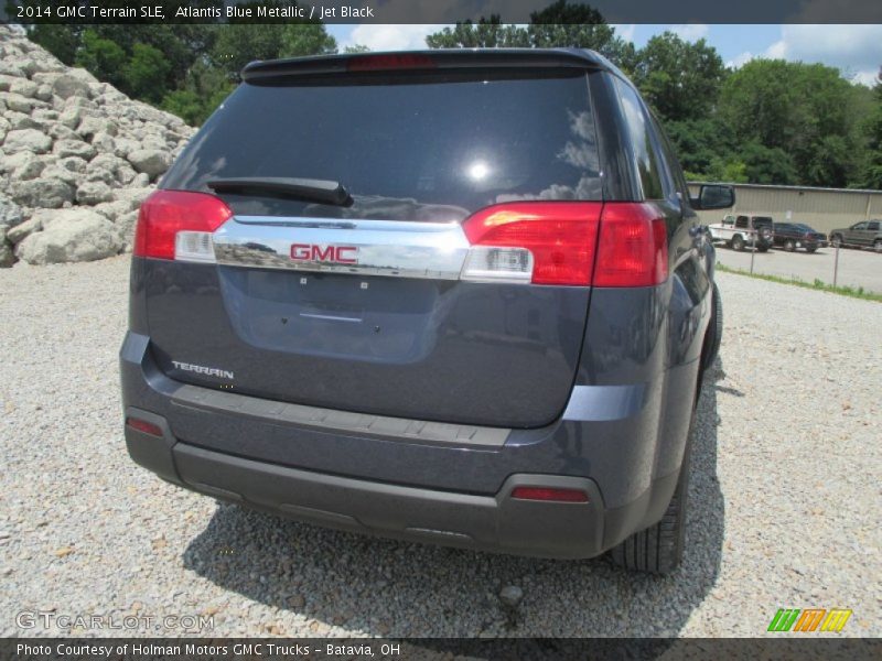 Atlantis Blue Metallic / Jet Black 2014 GMC Terrain SLE