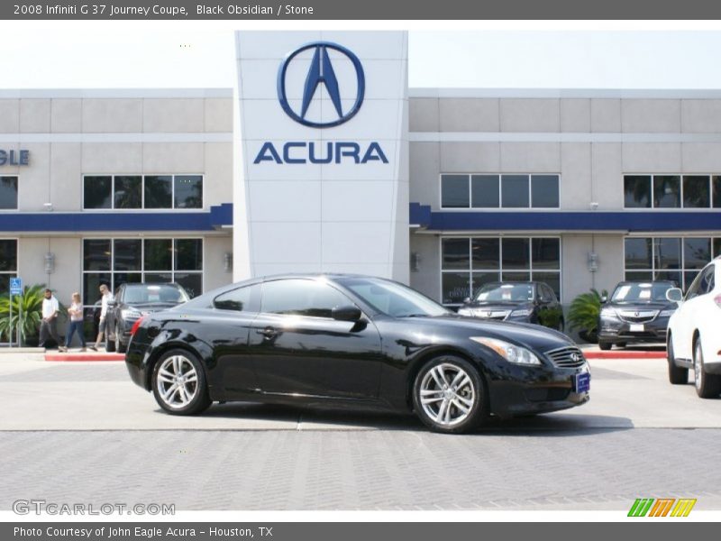 Black Obsidian / Stone 2008 Infiniti G 37 Journey Coupe