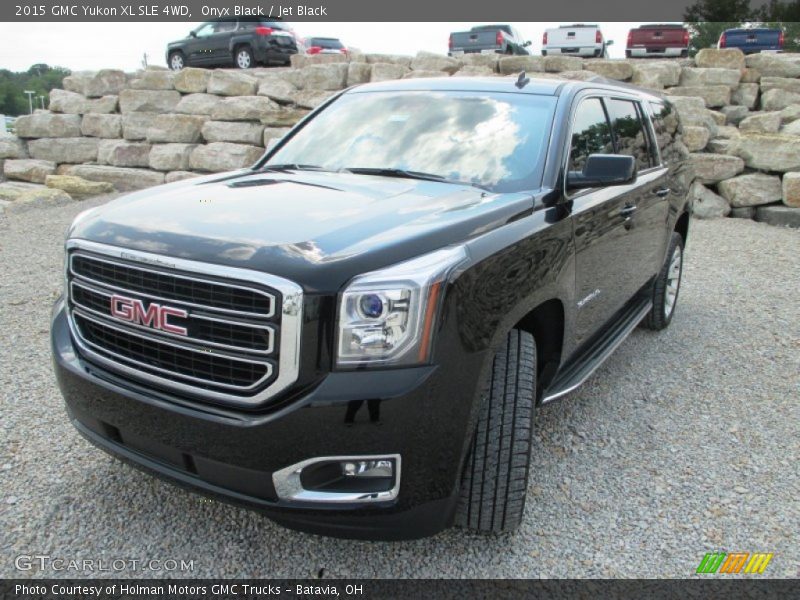 Onyx Black / Jet Black 2015 GMC Yukon XL SLE 4WD