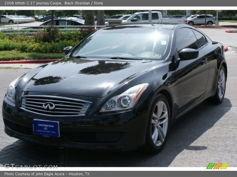 Black Obsidian / Stone 2008 Infiniti G 37 Journey Coupe
