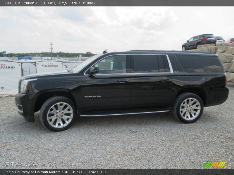 Onyx Black / Jet Black 2015 GMC Yukon XL SLE 4WD