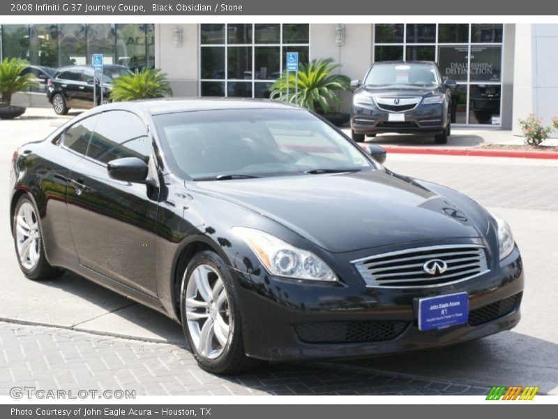 Black Obsidian / Stone 2008 Infiniti G 37 Journey Coupe
